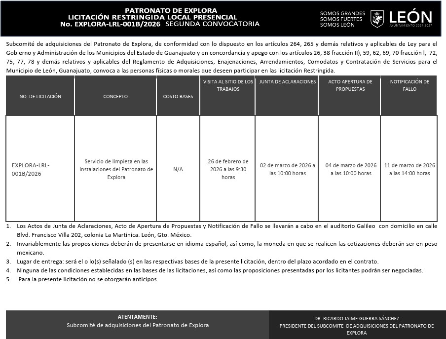 Información General