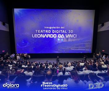 INAUGURACIÓN DEL TEATRO DIGITAL 3D LEONARDO DA VINCI